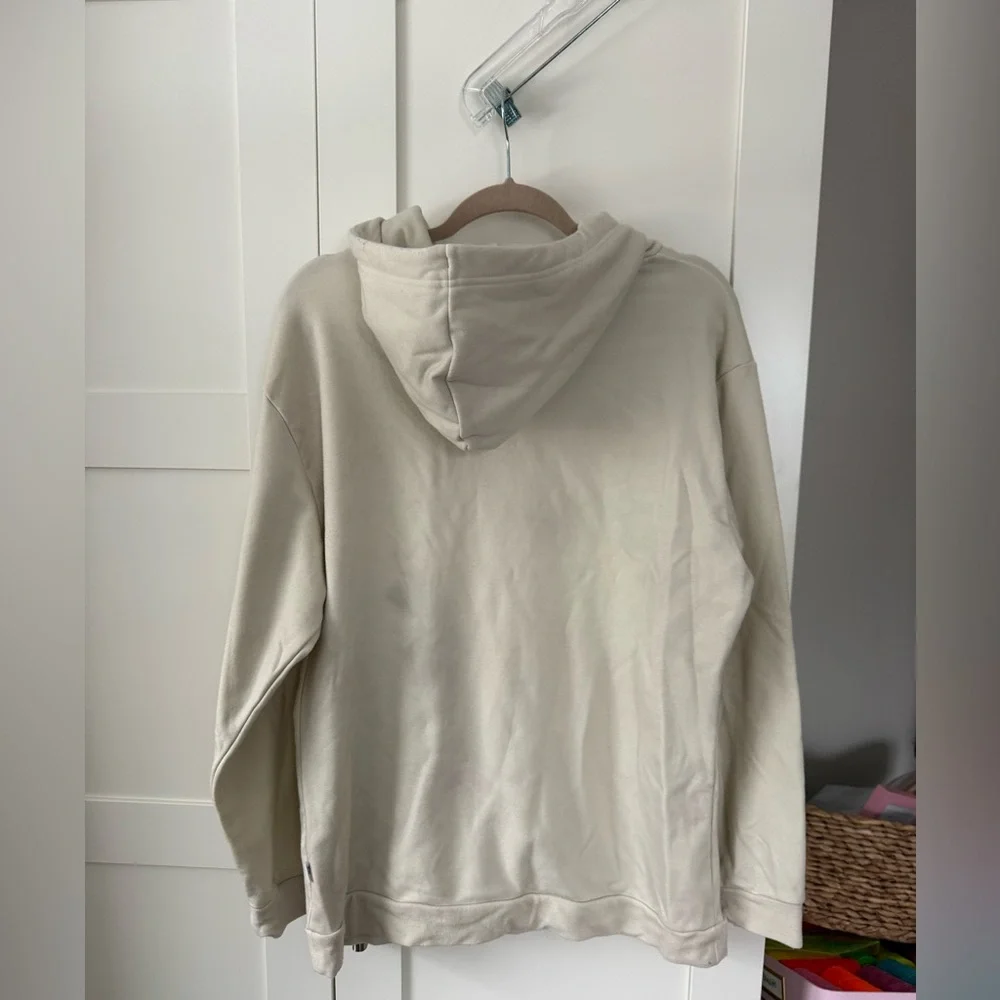 Woolx Women's Cream Hoodie merino Avery Hoodie cold weather - Picture 5 of 10